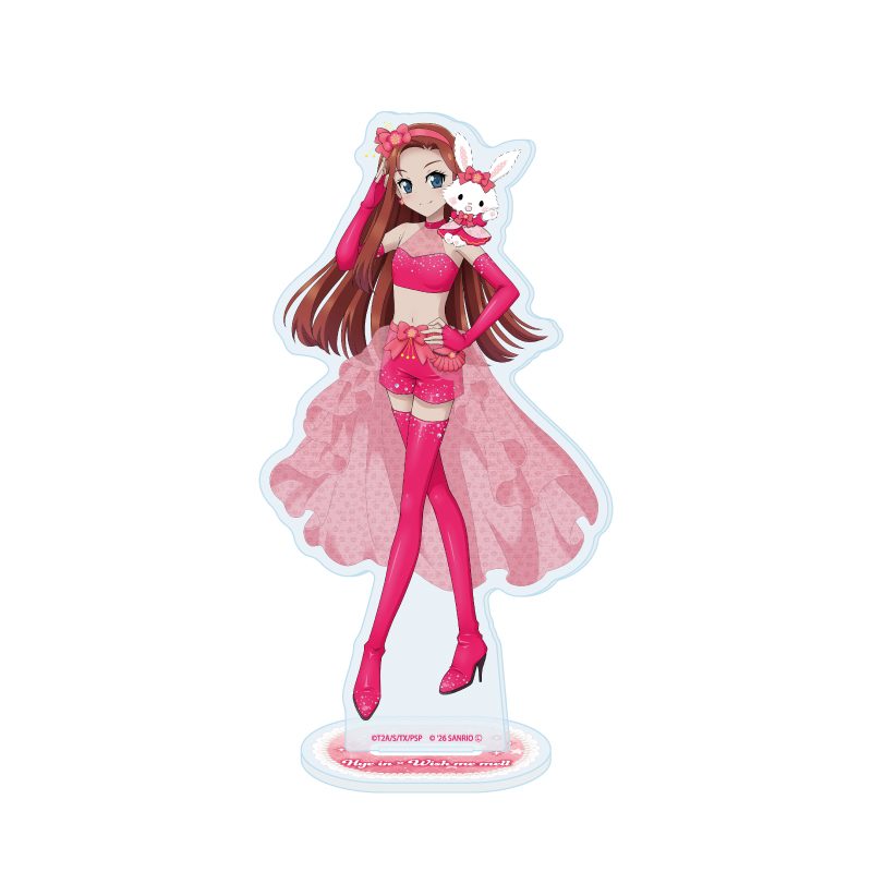 アクリルスタンド プリティーシリーズ×サンリオキャラクターズ 04 へイン×ウィッシュミーメル(コラボイラスト) (Acrylic Stand "Pretty" Series x Sanrio Characters 04 Hye In x Wish me mell (Collaboration Illustration))