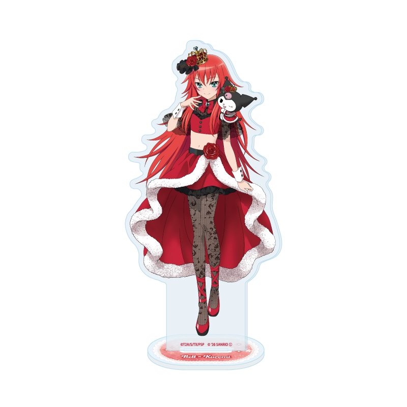 アクリルスタンド プリティーシリーズ×サンリオキャラクターズ 06 蓮城寺べる×クロミ(コラボイラスト) (Acrylic Stand "Pretty" Series x Sanrio Characters 06 Renjoji Bell x Kuromi (Collaboration Illustration))