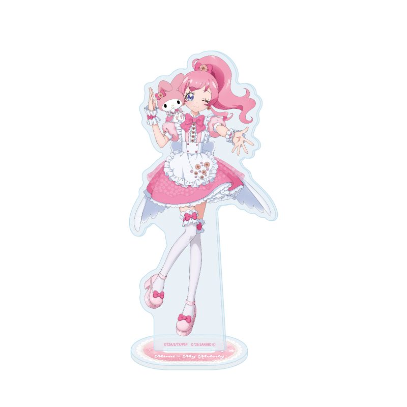 アクリルスタンド プリティーシリーズ×サンリオキャラクターズ 11 桃山みらい×マイメロディ(コラボイラスト) (Acrylic Stand "Pretty" Series x Sanrio Characters 11 Momoyama Mirai x My Melody (Collaboration Illustration))