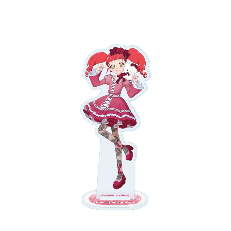 アクリルスタンド プリティーシリーズ×サンリオキャラクターズ 12 赤城あんな×チャーミーキティ(コラボイラスト) (Acrylic Stand "Pretty" Series x Sanrio Characters 12 Akagi Anna x Charmmy Kitty (Collaboration Illustration))