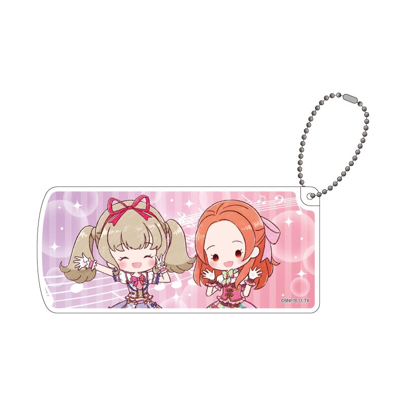 スライド式小物ケース アイカツオンパレード! 14 らき&ノエル(グラフアートイラスト) (Slide Type Accessory Case "Aikatsu on Parade!" 14 Raki & Noeru (Graff Art Illustration))