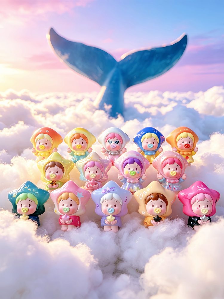 FANCY UP 花巻 深海の星空シリーズトレーディングフィギュア (FANCY UP HANAMAKI DEEP SEA STARRY SKY SERIES TRADING FIGURE)