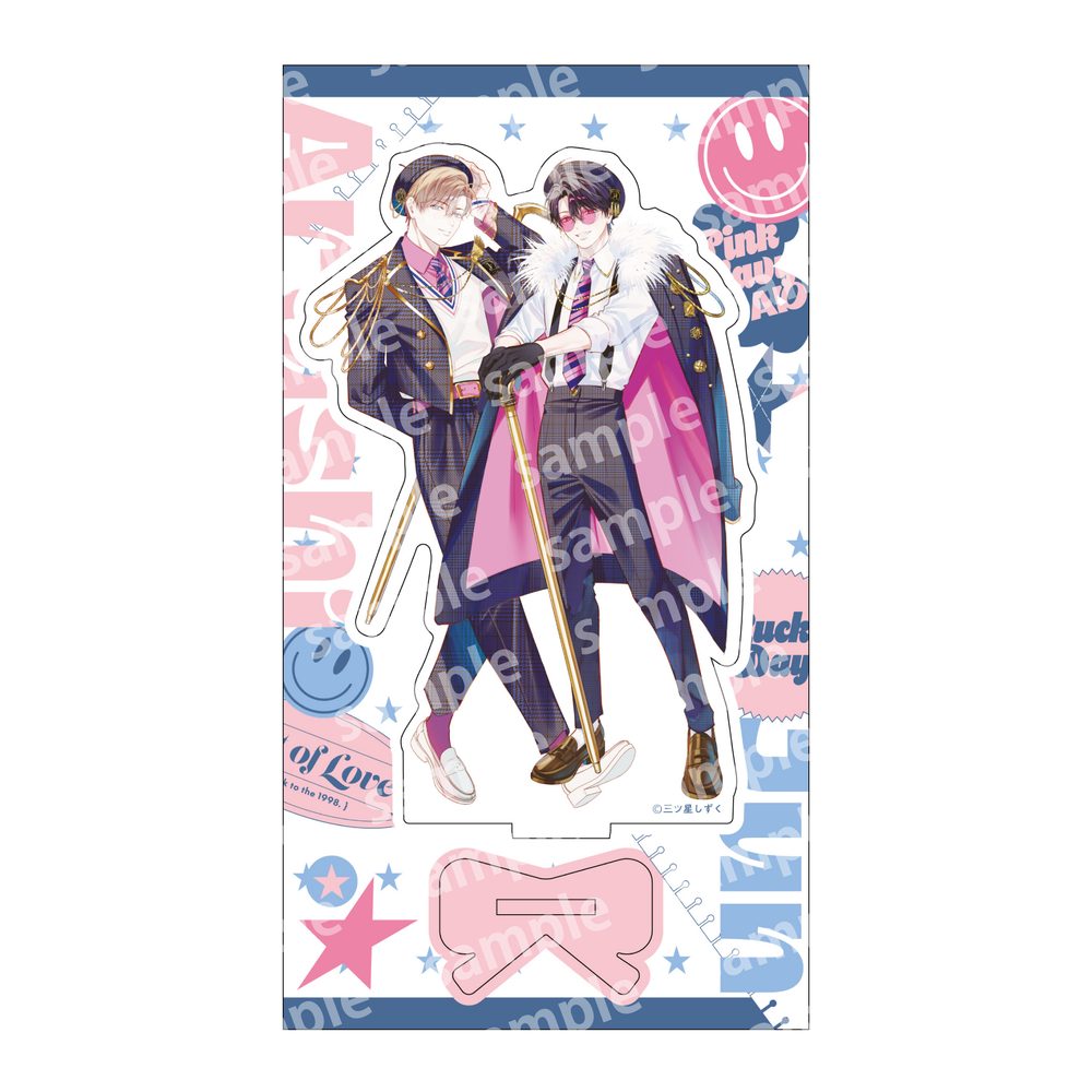 アクリルスタンド PINK/NAVY TRAD. CLUB Ver. エンドロールは地獄まで (Acrylic Stand Pink / Navy Trad. Club Ver. "The End Credits Go All the Way to Hell.")