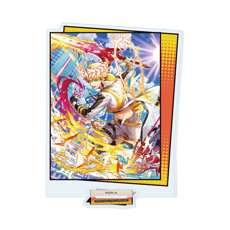 アクリルスタンド クイズRPG 魔法使いと黒猫のウィズ 12 アポロンVI(公式イラスト) (Acrylic Stand "Quiz RPG: The World of Mystic Wiz" 12 Apollo VI (Official Illustration))