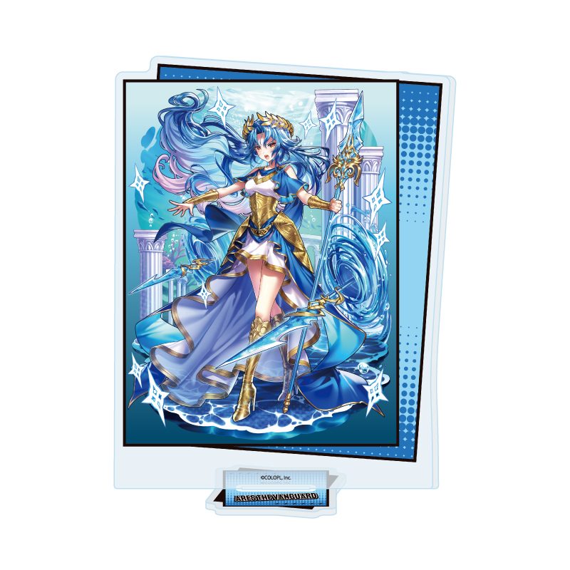 アクリルスタンド クイズRPG 魔法使いと黒猫のウィズ 14 ポセイドンII(公式イラスト) (Acrylic Stand "Quiz RPG: The World of Mystic Wiz" 14 Poseidon II (Official Illustration))