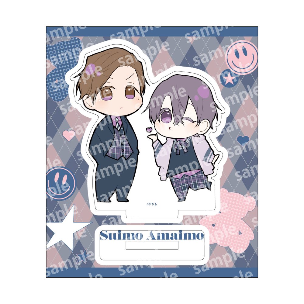 アクリルスタンド デフォルメ PINK/NAVY TRAD. CLUB Ver. 好いも甘いも (Acrylic Stand Deformed Pink / Navy Trad. Club Ver. "Suimo Amaimo")