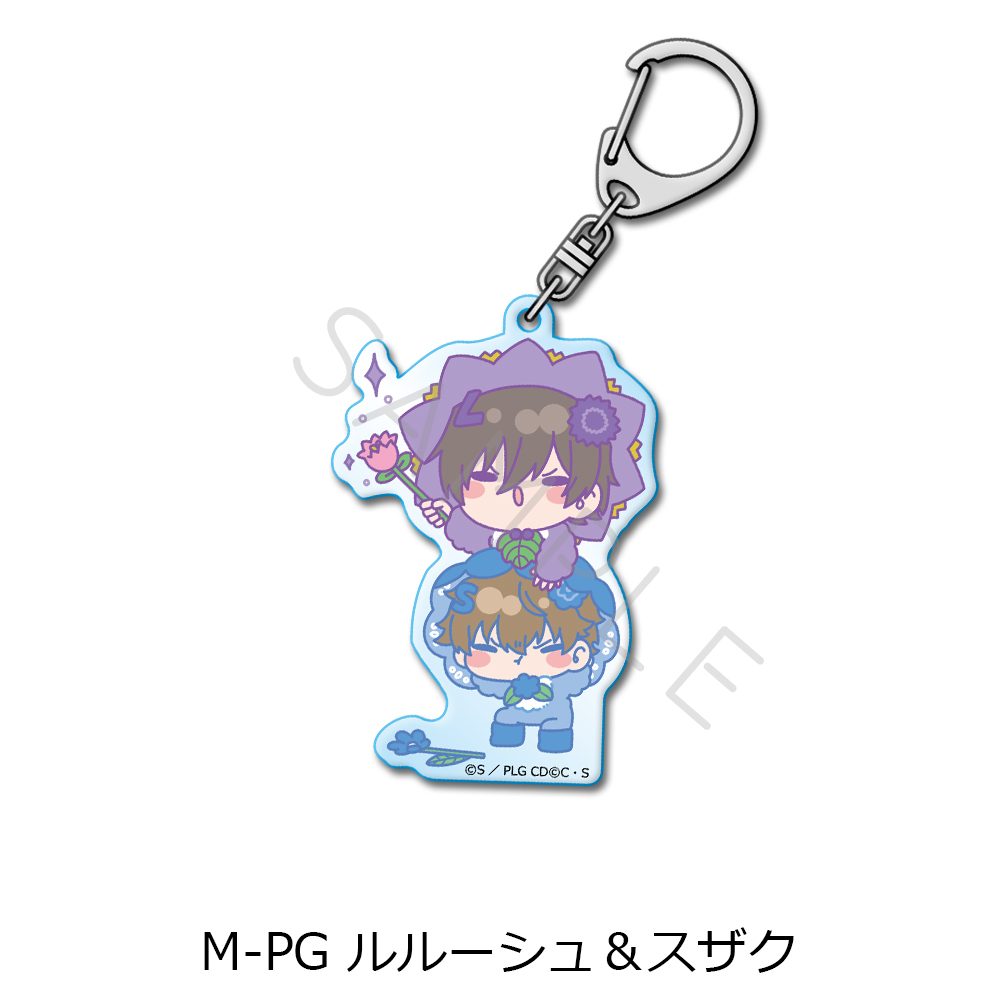 コードギアス 反逆のルルーシュ 第6弾 アクリルキーホルダー M-PG ルルーシュ&スザク ("Code Geass Lelouch of the Rebellion" Vol. 6 Acrylic Key Chain M-PG Lelouch & Suzaku)