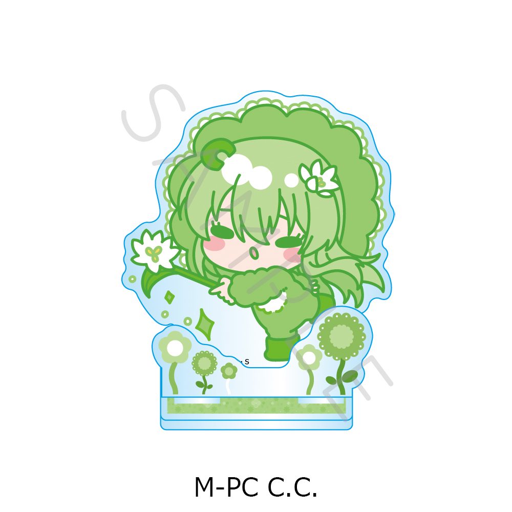 コードギアス 反逆のルルーシュ 第6弾 アクリルスタンド M-PC C.C. ("Code Geass Lelouch of the Rebellion" Vol. 6 Acrylic Stand M-PC C.C.)