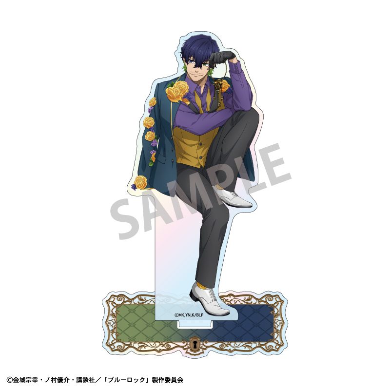 ブルーロック オーロラアクリルスタンド オリヴァ・愛空 BloomLock ("Blue Lock" Aurora Acrylic Stand Oliver Aiku BloomLock)