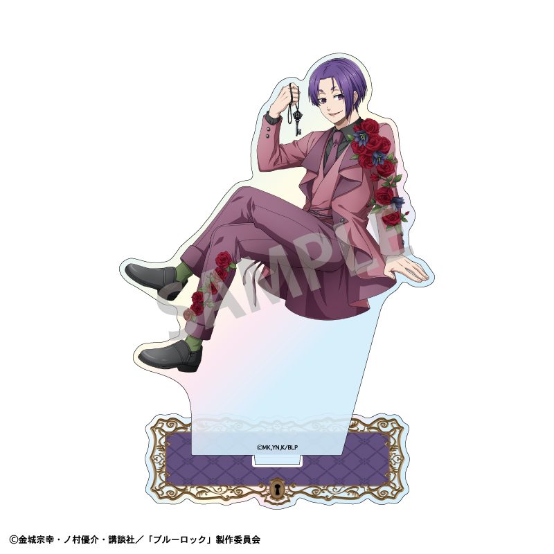 ブルーロック オーロラアクリルスタンド 御影玲王 BloomLock ("Blue Lock" Aurora Acrylic Stand Mikage Reo BloomLock)