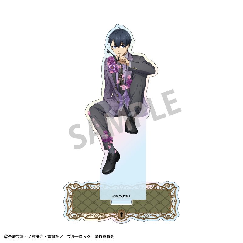 ブルーロック オーロラアクリルスタンド 潔世一 BloomLock ("Blue Lock" Aurora Acrylic Stand Isagi Yoichi BloomLock)