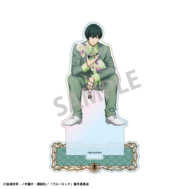 ブルーロック オーロラアクリルスタンド 糸師凛 BloomLock ("Blue Lock" Aurora Acrylic Stand Itoshi Rin BloomLock)