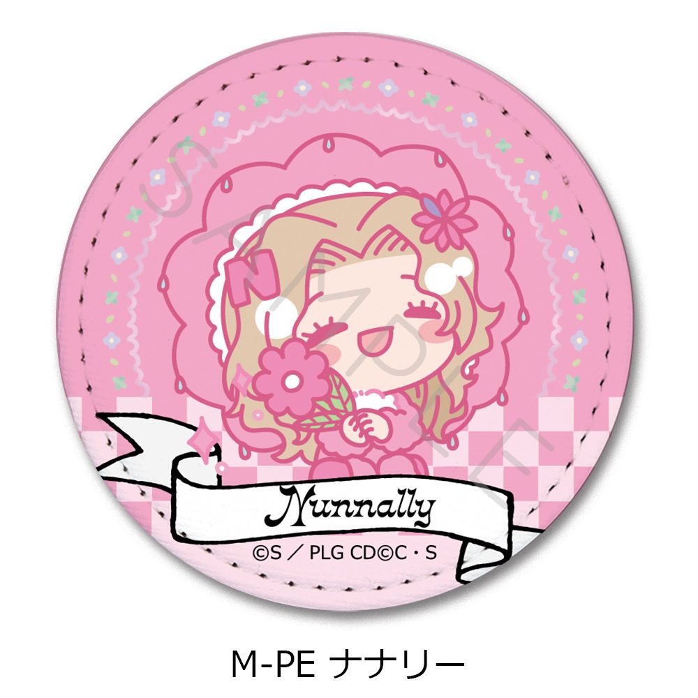 コードギアス 反逆のルルーシュ 第6弾 レザーバッジ(丸形) M-PE ナナリー ("Code Geass Lelouch of the Rebellion" Vol. 6 Leather Badge (Round) M-PE Nunnally)