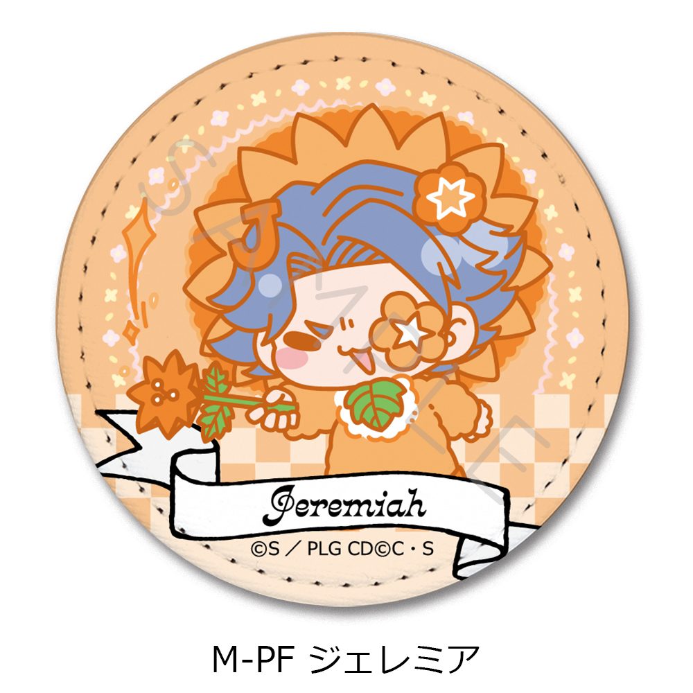 コードギアス 反逆のルルーシュ 第6弾 レザーバッジ(丸形) M-PF ジェレミア ("Code Geass Lelouch of the Rebellion" Vol. 6 Leather Badge (Round) M-PF Jeremiah)