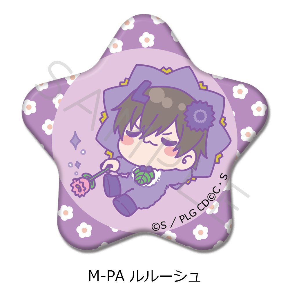 コードギアス 反逆のルルーシュ 第6弾 星形缶バッジ M-PA ルルーシュ ("Code Geass Lelouch of the Rebellion" Vol. 6 Star Can Badge M-PA Lelouch)