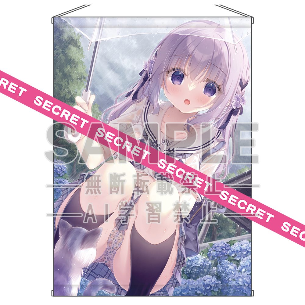 ゆき恵描き下ろしX-RATEDタペストリー (Yukie Original Illustration X-rated Tapestry)