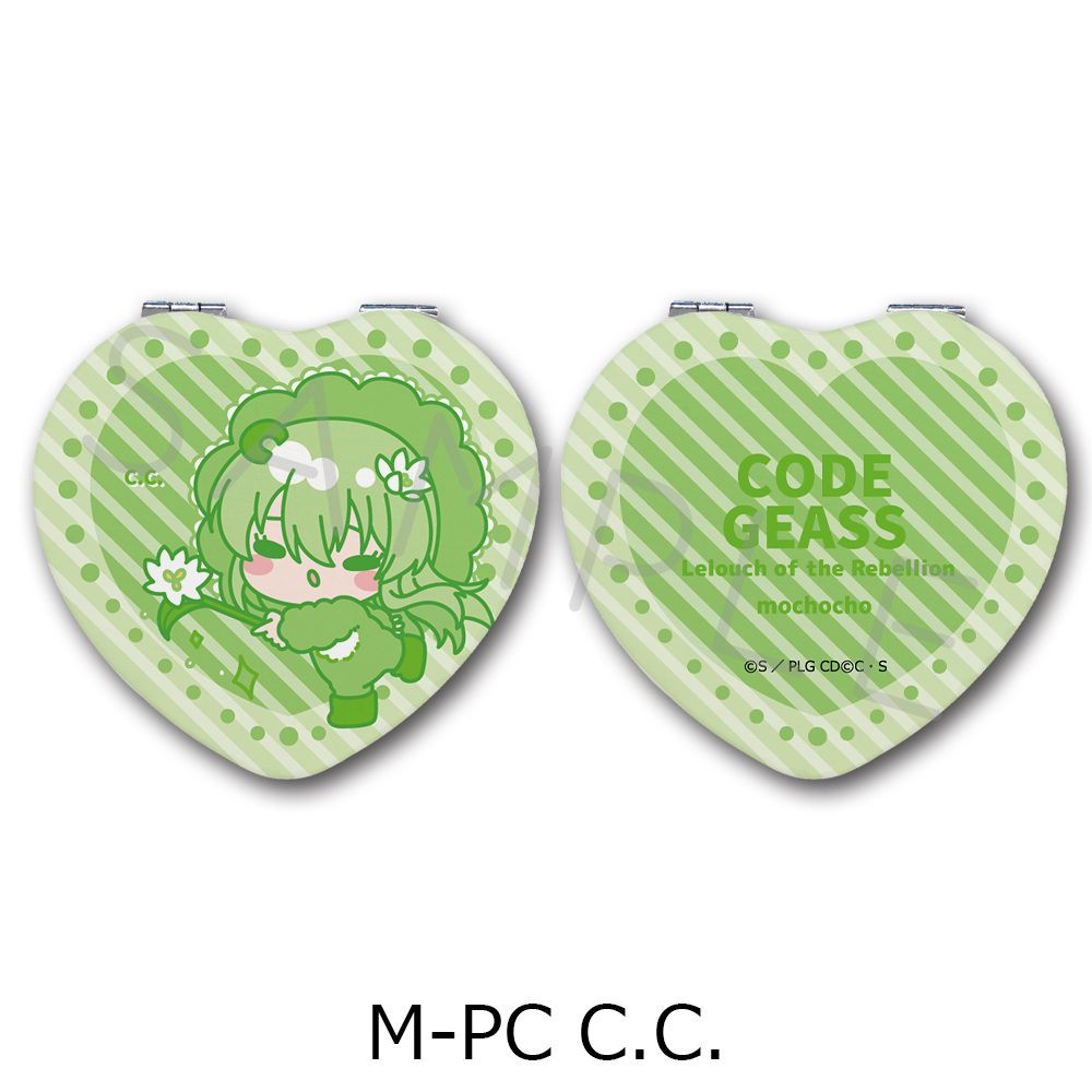 コードギアス 反逆のルルーシュ 第6弾 コンパクトミラー(ハート) M-PC C.C. ("Code Geass Lelouch of the Rebellion" Vol. 6 Compact Mirror (Heart) M-PC C.C.)