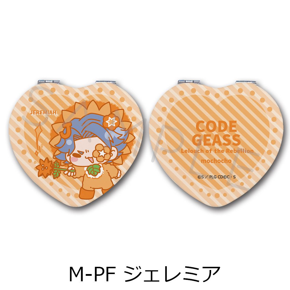 コードギアス 反逆のルルーシュ 第6弾 コンパクトミラー(ハート) M-PF ジェレミア ("Code Geass Lelouch of the Rebellion" Vol. 6 Compact Mirror (Heart) M-PF Jeremiah)