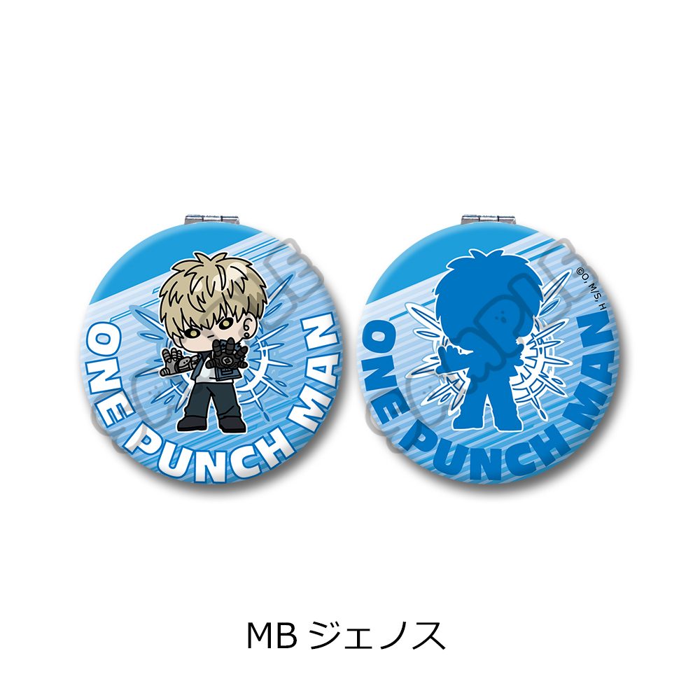 ワンパンマン コンパクトミラー MB ジェノス ("One-Punch Man" Compact Mirror MB Genos)