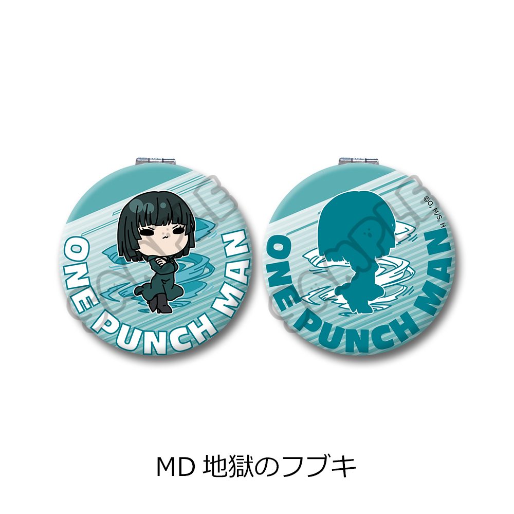 ワンパンマン コンパクトミラー MD 地獄のフブキ ("One-Punch Man" Compact Mirror MD Hellish Blizzard)