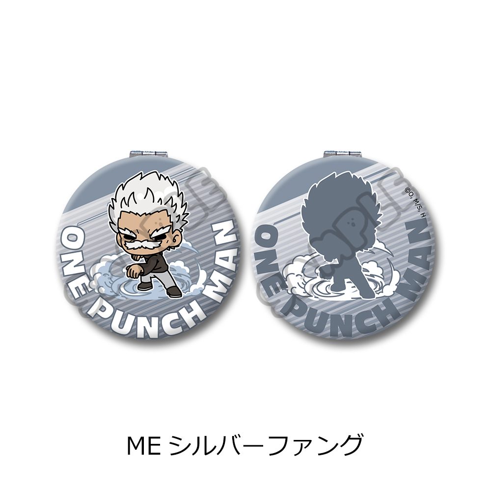 ワンパンマン コンパクトミラー ME シルバーファング ("One-Punch Man" Compact Mirror ME Silverfang)