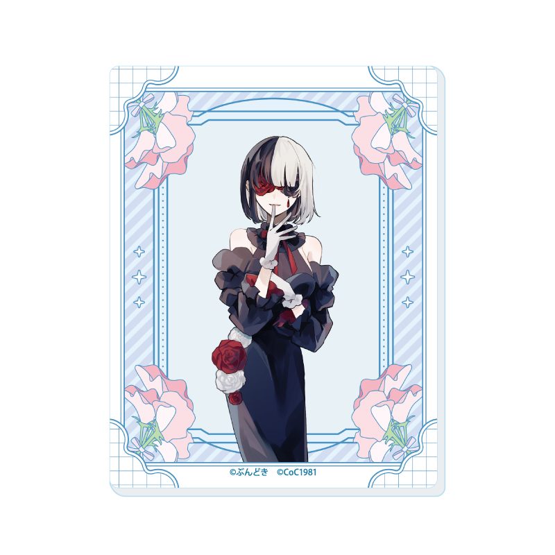 アクリルカード 咲って、スイートピー 04 鳴海薔薇子(公式イラスト) (Acrylic Card "Waratte, Sweet Pea" 04 Narumi Barako (Official Illustration))
