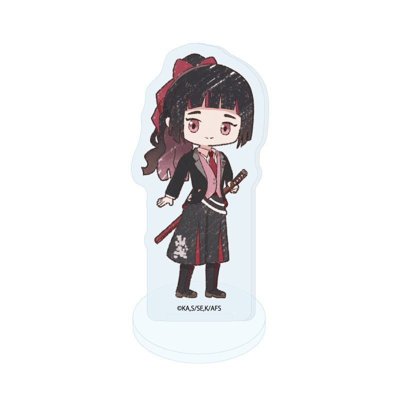 アクリルぷちスタンド 春夏秋冬代行者 春の舞 02 姫鷹さくら(レトロアートイラスト) (Acrylic Petit Stand "Agents of the Four Seasons: Dance of Spring" 02 Himedaka Sakura (Retro Art Illustration))