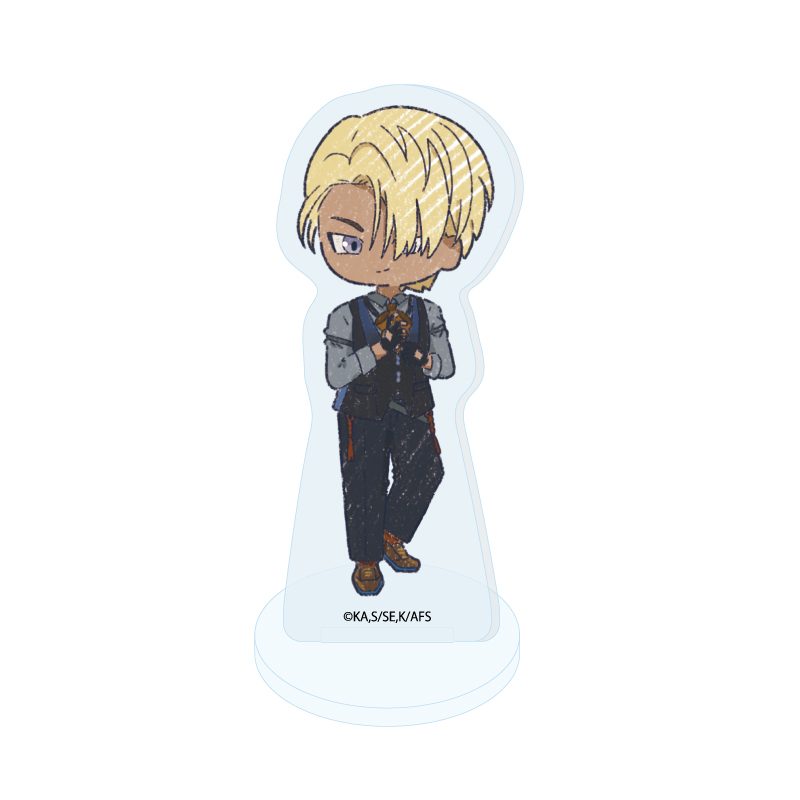 アクリルぷちスタンド 春夏秋冬代行者 春の舞 06 阿左美竜胆(レトロアートイラスト) (Acrylic Petit Stand "Agents of the Four Seasons: Dance of Spring" 06 Azami Rindo (Retro Art Illustration))