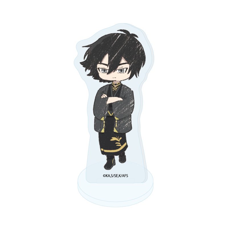 アクリルぷちスタンド 春夏秋冬代行者 春の舞 07 寒椿狼星(レトロアートイラスト) (Acrylic Petit Stand "Agents of the Four Seasons: Dance of Spring" 07 Kantsubaki Rosei (Retro Art Illustration))