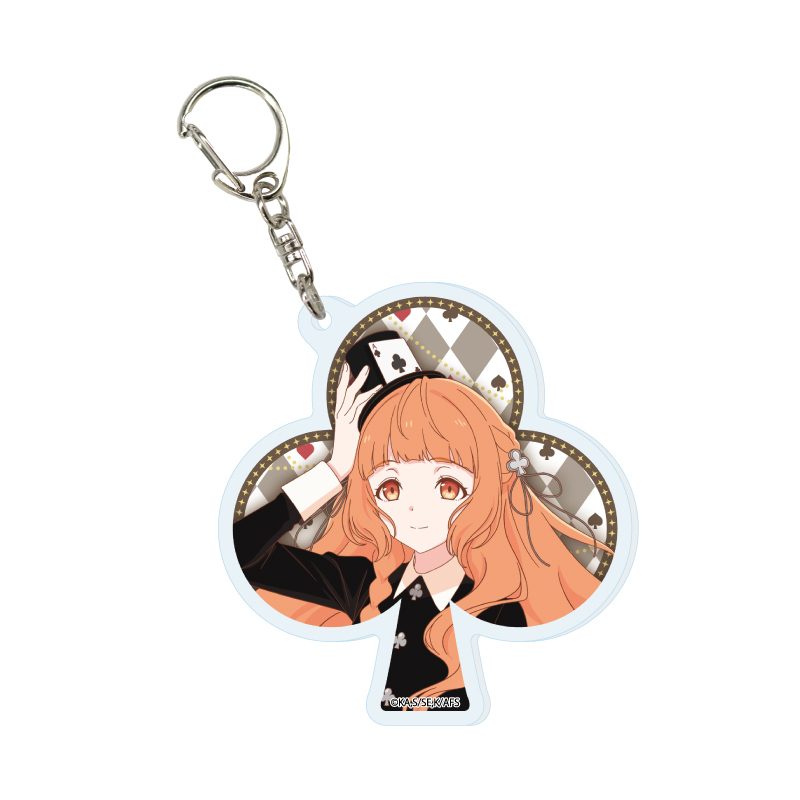 アクリルキーホルダー 春夏秋冬代行者 春の舞 01 花葉雛菊(描き下ろしイラスト) (Acrylic Key Chain "Agents of the Four Seasons: Dance of Spring" 01 Kayo Hinagiku (Original Illustration))