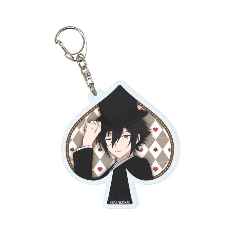アクリルキーホルダー 春夏秋冬代行者 春の舞 04 寒椿狼星(描き下ろしイラスト) (Acrylic Key Chain "Agents of the Four Seasons: Dance of Spring" 04 Kantsubaki Rosei (Original Illustration))