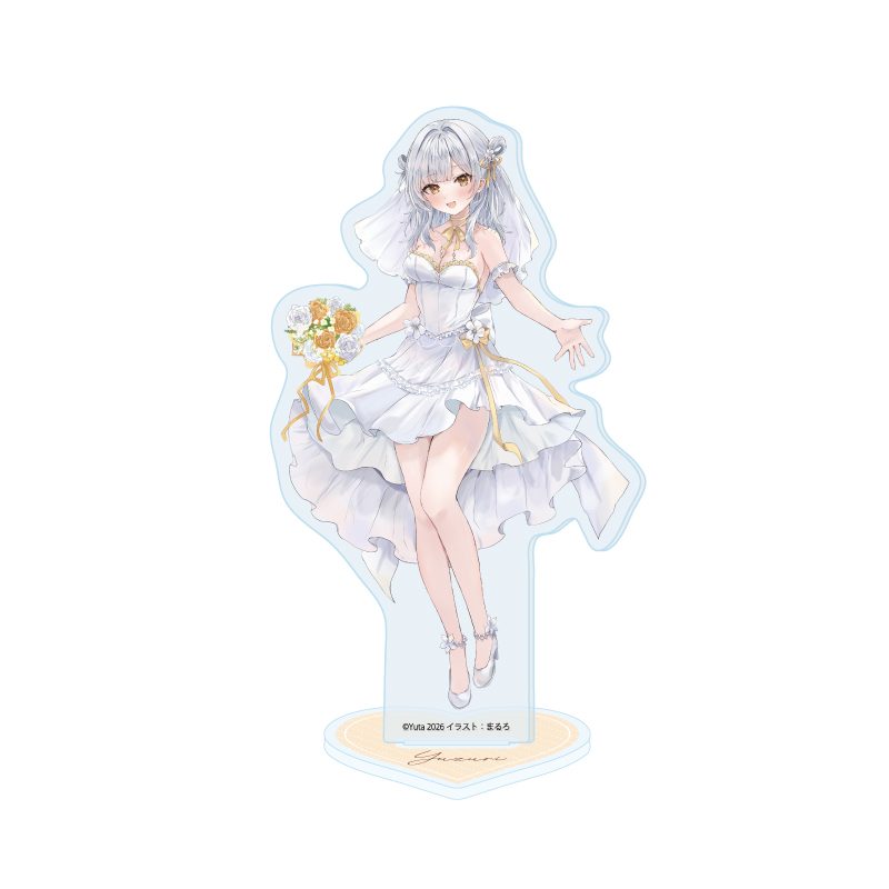 アクリルスタンド お前ら早く結婚しろよっ!そう言われてる女子が3人いるんですけど? 01 竹内柚璃(描き下ろしイラスト) (Acrylic Stand "You Guys Should Get Married Soon! I Have Three Girls Who Have Been Told So." 01 Takeuchi Yuzuri (Original Illustration))