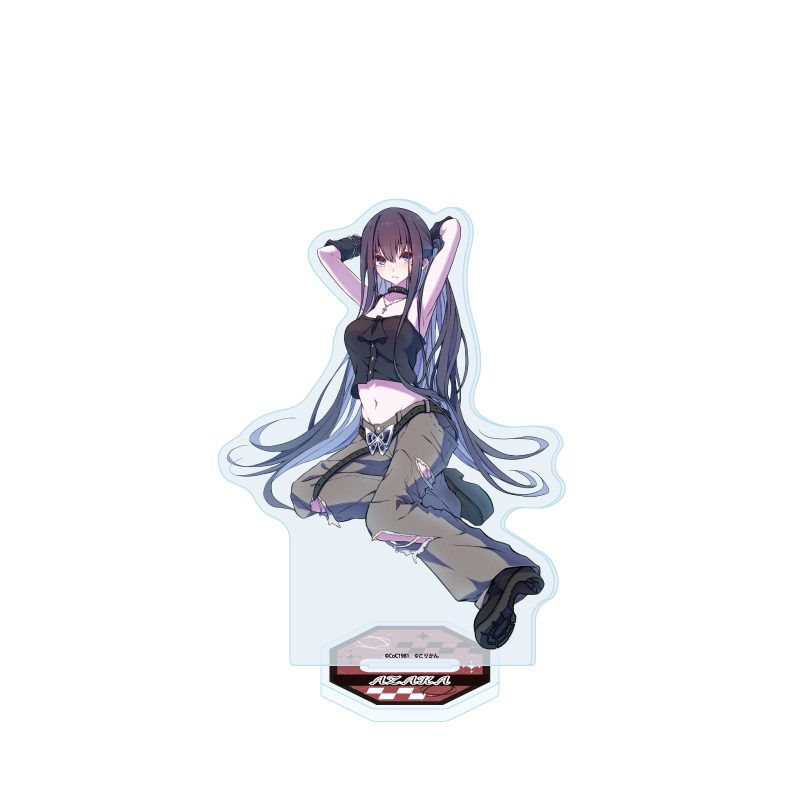 アクリルスタンド ネームレス・カルト 08 新堂鮮花(描き下ろしイラスト) (Acrylic Stand "Nameless Cult" 08 Shindo Azaka (Original Illustration))