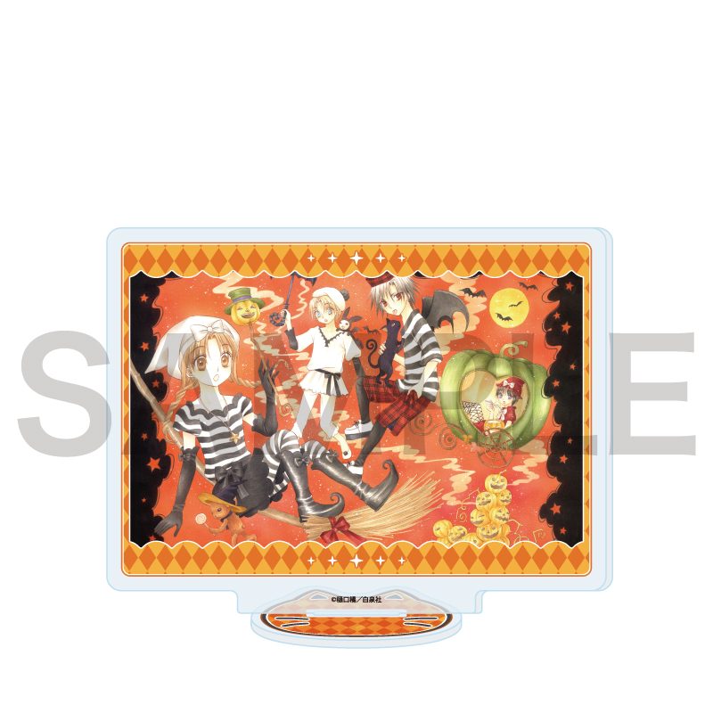 アクリルスタンド 学園アリス 05 佐倉蜜柑&今井蛍&日向棗&乃木流架 ハロウィン (Acrylic Stand "Gakuen Alice" 05 Sakura Mikan & Imai Hotaru & Hyuga Natsume & Nogi Luca Halloween)