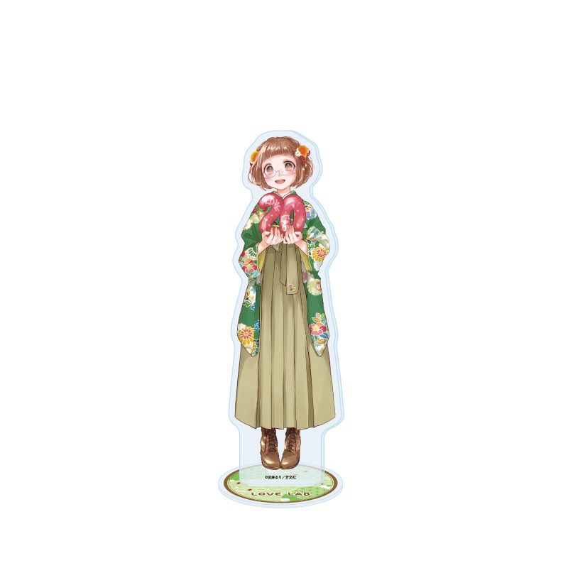 アクリルスタンド 恋愛ラボ 03 棚橋鈴音 20周年Ver.(描き下ろしイラスト) (Acrylic Stand "Love Lab" 03 Tanahashi Suzune 20th Anniversary Ver. (Original Illustration))