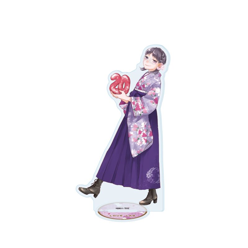 アクリルスタンド 恋愛ラボ 05 水嶋沙依理 20周年Ver.(描き下ろしイラスト) (Acrylic Stand "Love Lab" 05 Mizushima Sayori 20th Anniversary Ver. (Original Illustration))