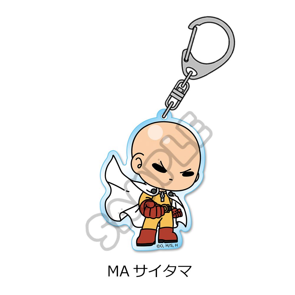 ワンパンマン アクリルキーホルダー MA サイタマ ("One-Punch Man" Acrylic Key Chain MA Saitama)