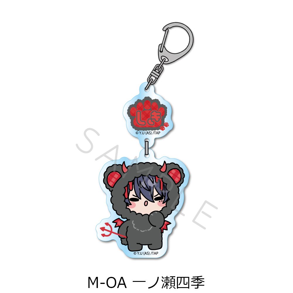 桃源暗鬼 第5弾 アクリルキーホルダー M-OA 一ノ瀬四季 ("Tougen Anki" Vol. 5 Acrylic Key Chain M-OA Ichinose Shiki)