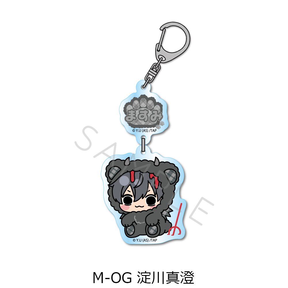 桃源暗鬼 第5弾 アクリルキーホルダー M-OG 淀川真澄 ("Tougen Anki" Vol. 5 Acrylic Key Chain M-OG Yodogawa Masumi)