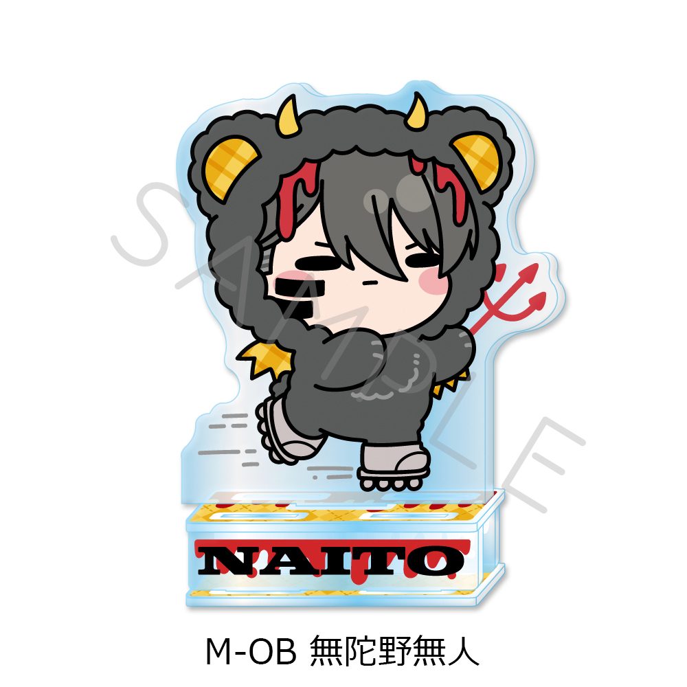 桃源暗鬼 第5弾 アクリルスタンド M-OB 無陀野無人 ("Tougen Anki" Vol. 5 Acrylic Stand M-OB Mudano Naito)