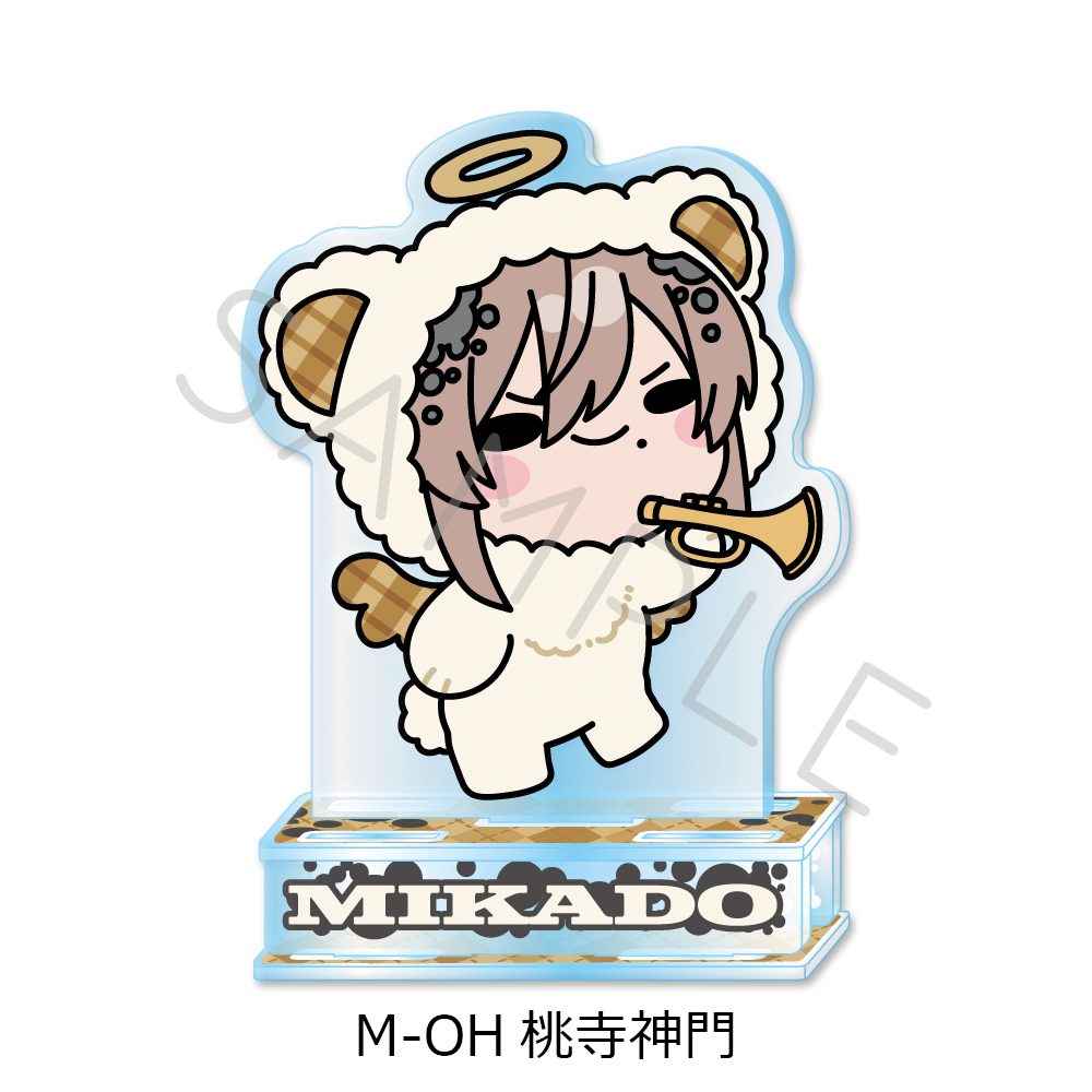 桃源暗鬼 第5弾 アクリルスタンド M-OH 桃寺神門 ("Tougen Anki" Vol. 5 Acrylic Stand M-OH Momodera Mikado)