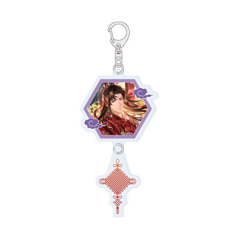 連結アクリルキーホルダー 恋とプロデューサー -EVOL×LOVE- 08 シモン(公式イラスト) (Linked Acrylic Key Chain "Mr Love: Queen's Choice" 08 Lucien (Simon) (Official Illustration))