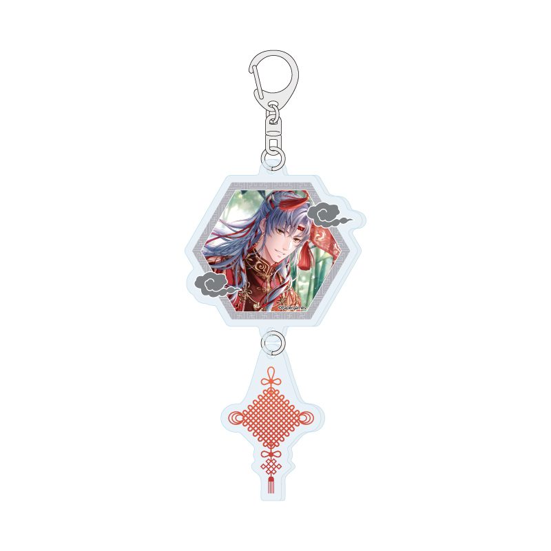 連結アクリルキーホルダー 恋とプロデューサー -EVOL×LOVE- 10 ショウ(公式イラスト) (Linked Acrylic Key Chain "Mr Love: Queen's Choice" 10 Xiao Ling (Sho) (Official Illustration))