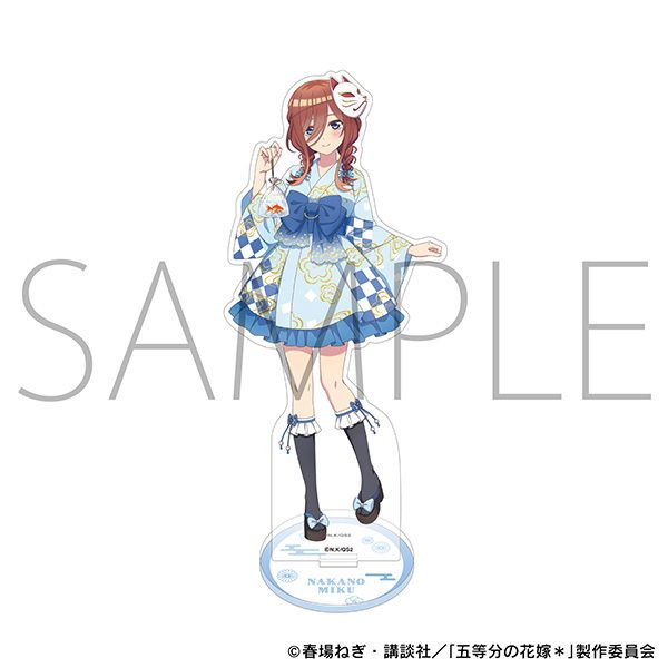 五等分の花嫁* アクリルスタンド 中野三玖(2026年8月版) ("The Quintessential Quintuplets Specials 2" Acrylic Stand Nakano Miku (August, 2026 Edition))