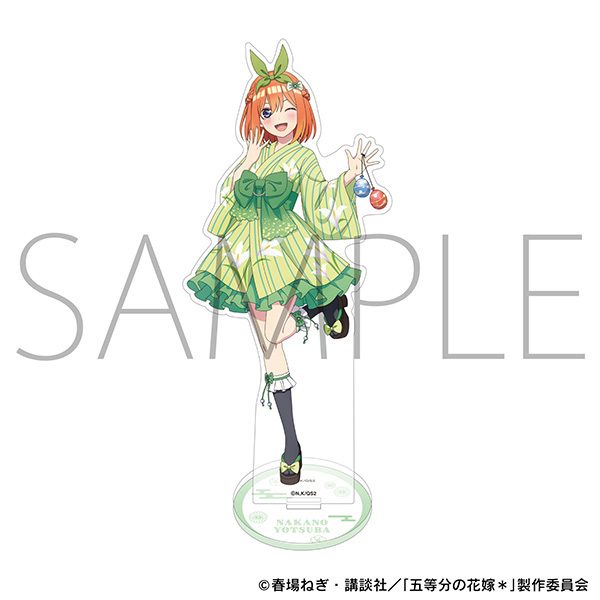 五等分の花嫁* アクリルスタンド 中野四葉(2026年8月版) ("The Quintessential Quintuplets Specials 2" Acrylic Stand Nakano Yotsuba (August, 2026 Edition))