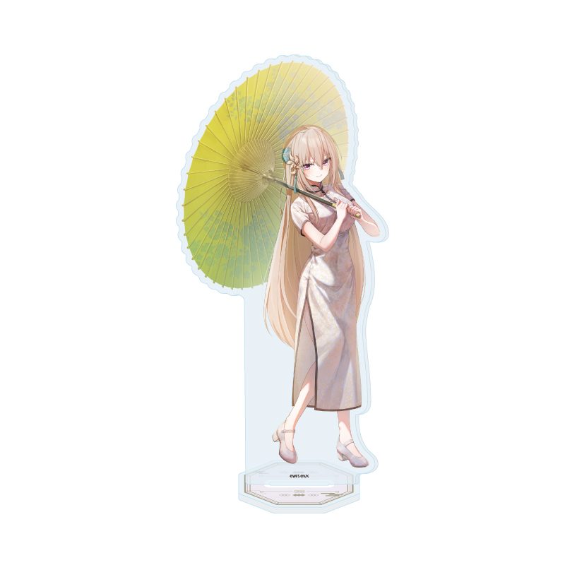 アクリルスタンド ヘブンバーンズレッド 08 白河ユイナ チャイナドレスVer.(描き下ろしイラスト) (Acrylic Stand "Heaven Burns Red" 08 Shirakawa Yuina China Dress Ver. (Original Illustration))