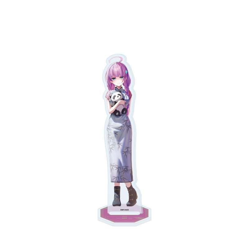 アクリルスタンド ヘブンバーンズレッド 09 伊達朱里 チャイナドレスVer.(描き下ろしイラスト) (Acrylic Stand "Heaven Burns Red" 09 Date Akari China Dress Ver. (Original Illustration))
