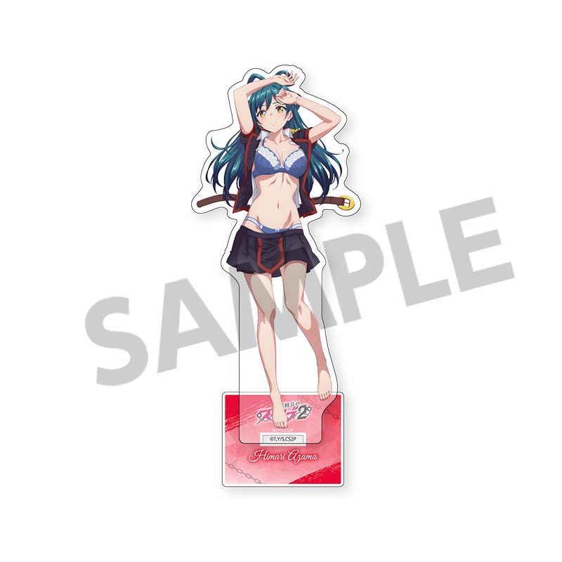 魔都精兵のスレイブ2 描き下ろしアクリルスタンド 東日万凛 A ("Chained Soldier Season 2" Original Illustration Acrylic Stand Azuma Himari A)