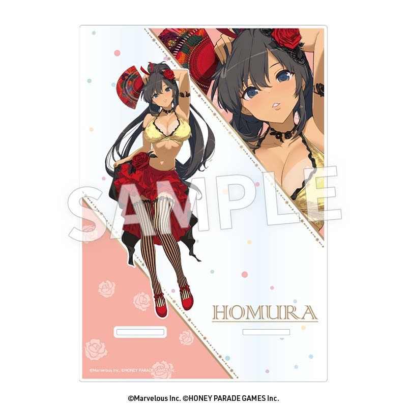 閃乱カグラ アクリルマルチスタンド 焔(フラメンコ風水着) ("Senran Kagura" Acrylic Multi Stand Homura (Flamenco Style Swimwear))