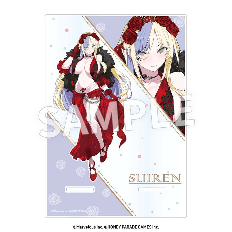 閃乱カグラ アクリルマルチスタンド 睡蓮(フラメンコ風水着) ("Senran Kagura" Acrylic Multi Stand Suiren (Flamenco Style Swimwear))
